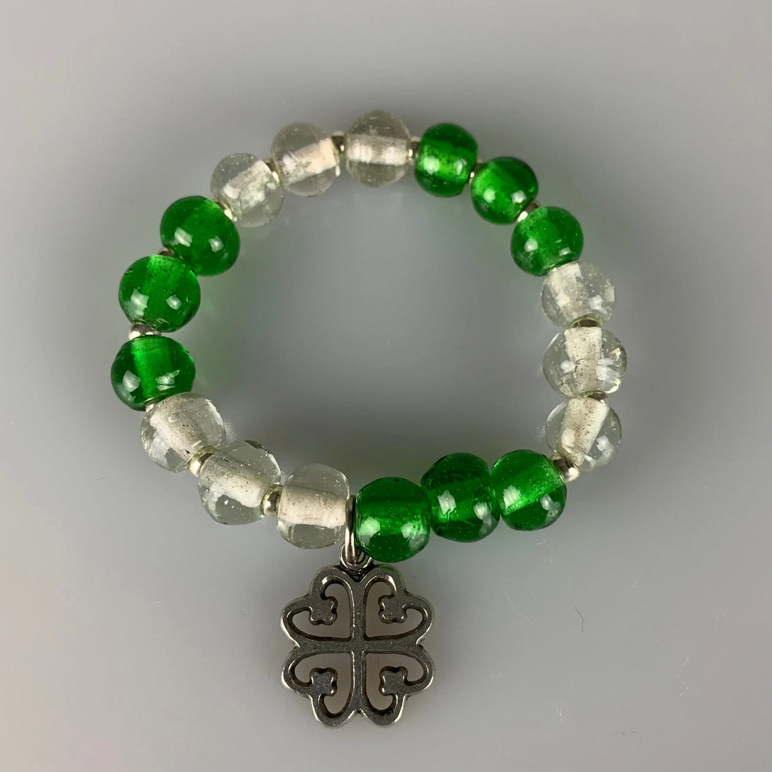 ME™ Recycled Glass Nyame Dua 7-inch Charm Bracelet