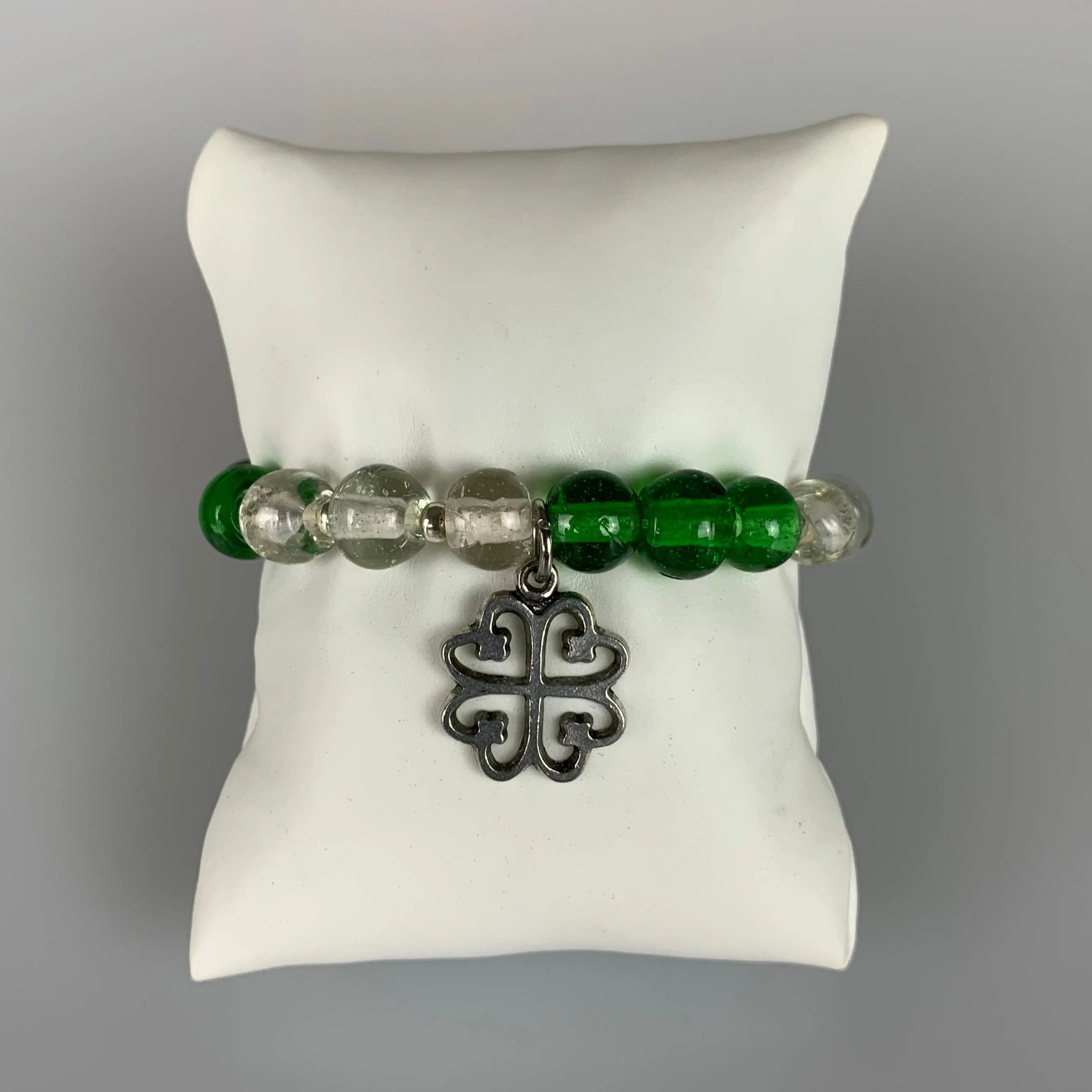 ME™ Recycled Glass Nyame Dua 7-inch Charm Bracelet