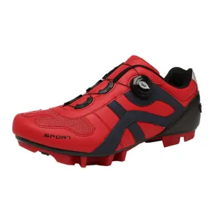 Men Cycling Shoes Race Cleat Boot Sports Sneaker
