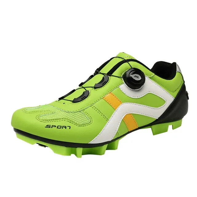 Men Cycling Shoes Race Cleat Boot Sports Sneaker