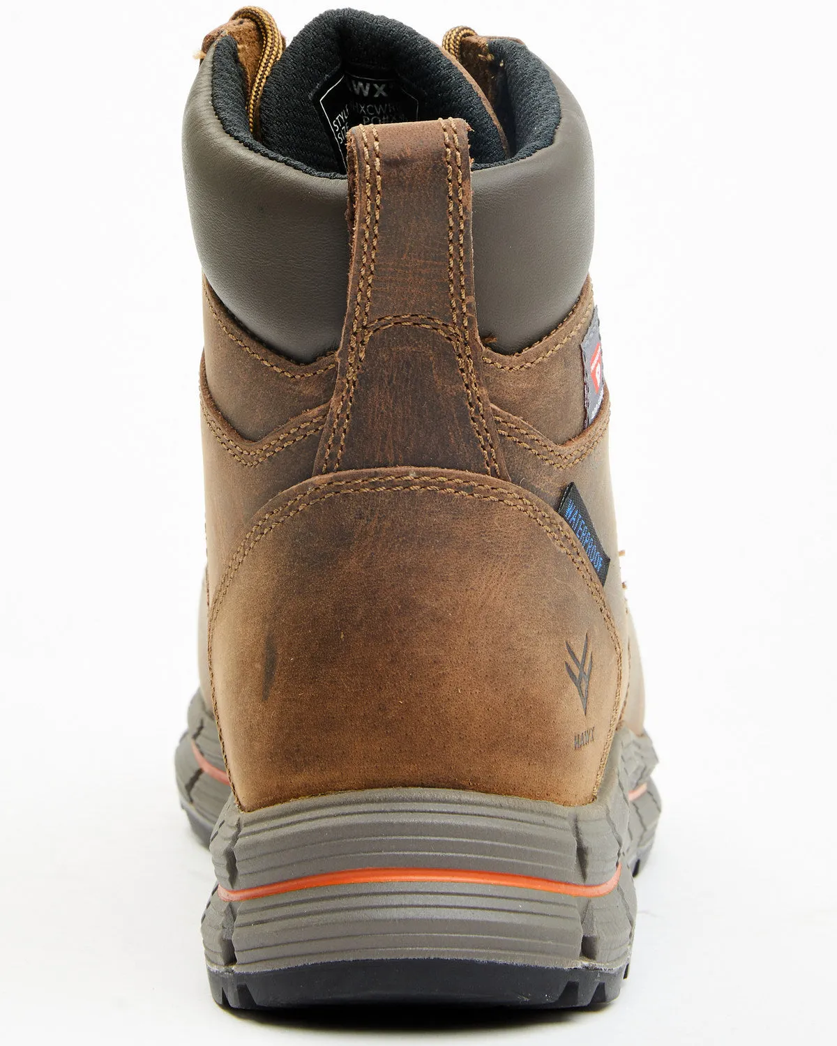 Men's 6" Insulated Lace-Up Waterproof Work Boots - Composite Toe