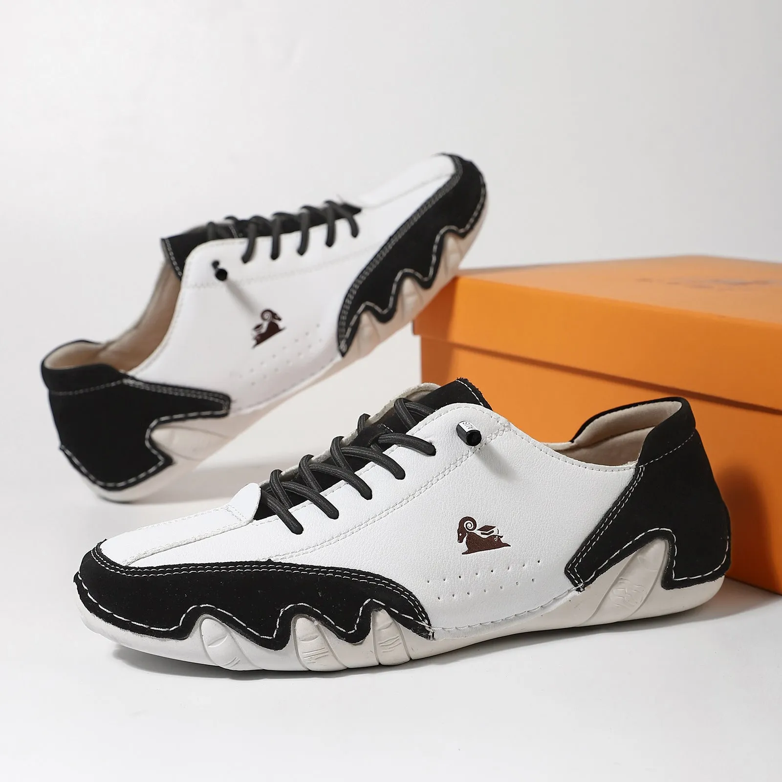 Men's Aron Barefoot Shoes White Series