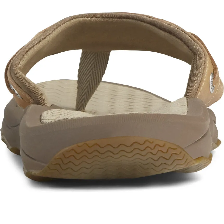 MENS SPERRY OUTER BANKS THONG - TAN