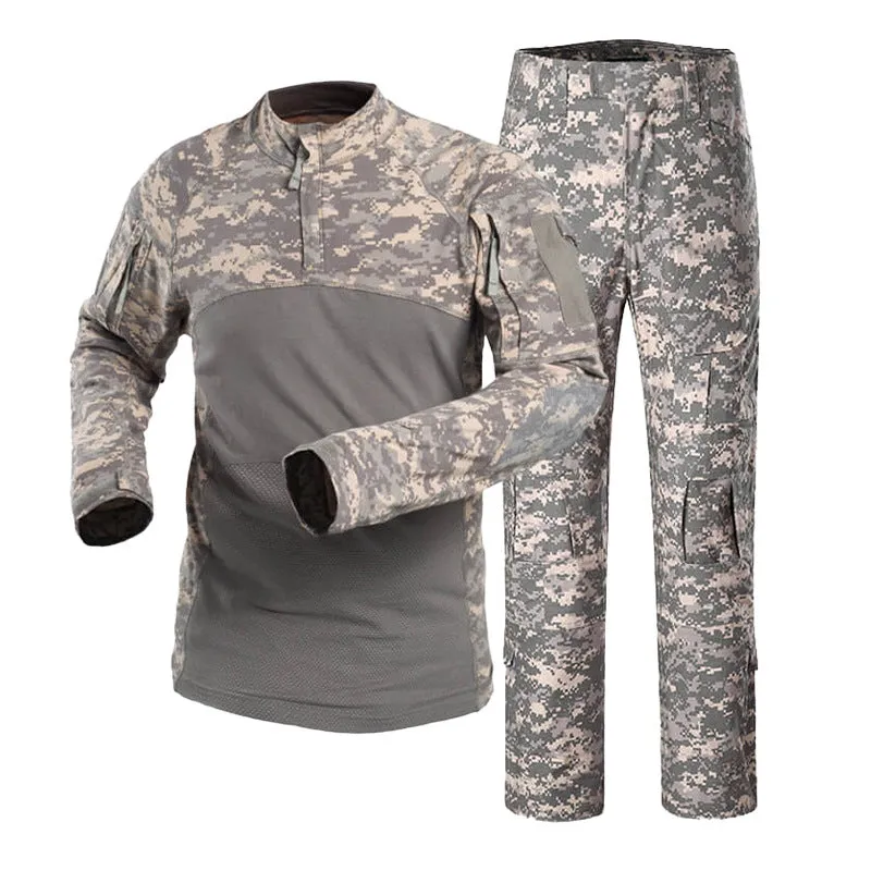 Men's Tactical Combat Frog Suit in Camo