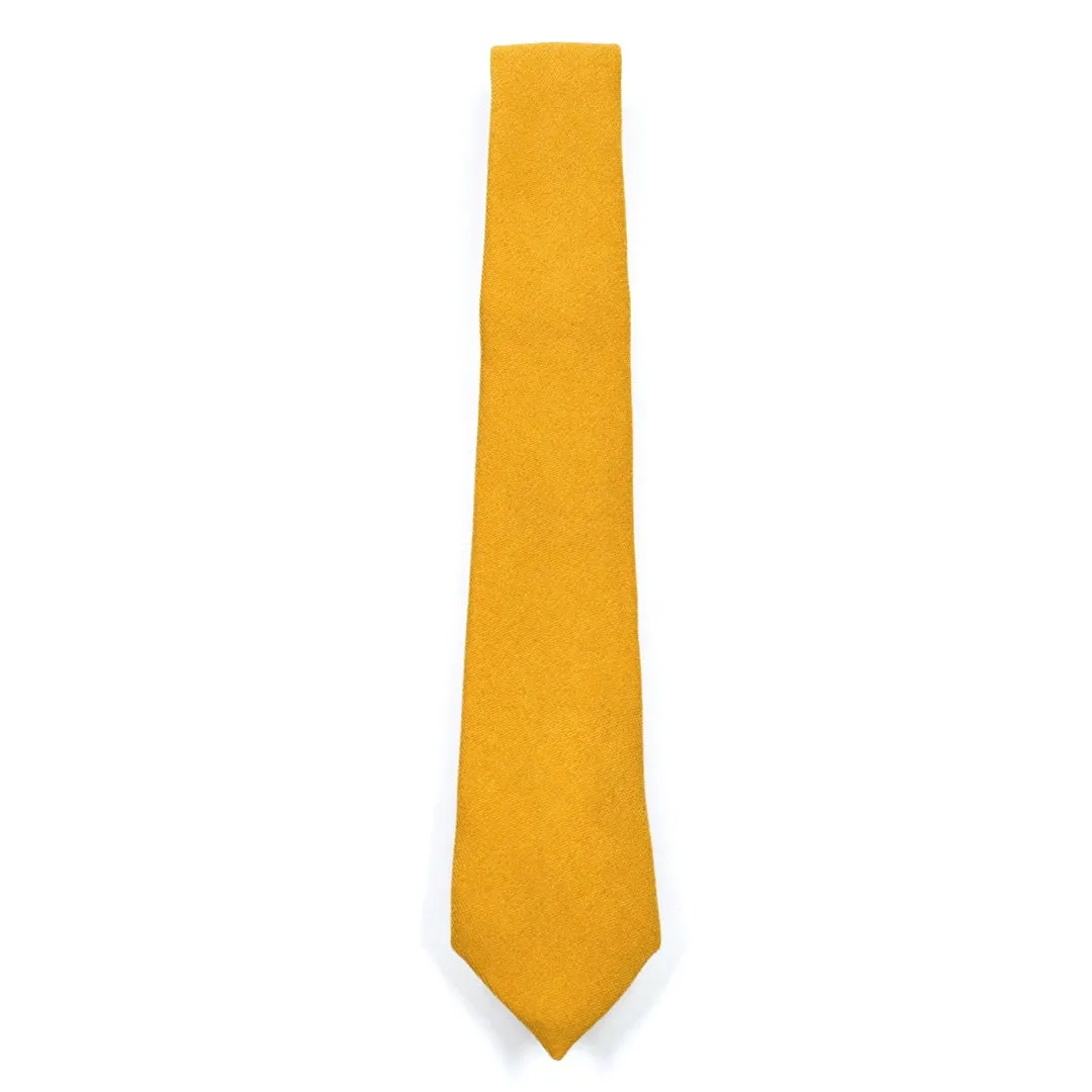 Microsuede Dijon Tie