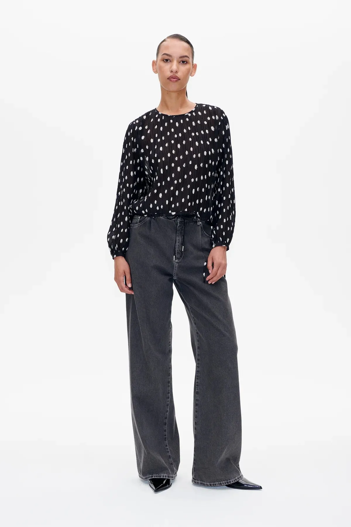 Milya Blouse - Afterglow Dot by Baum und Pferdgarten