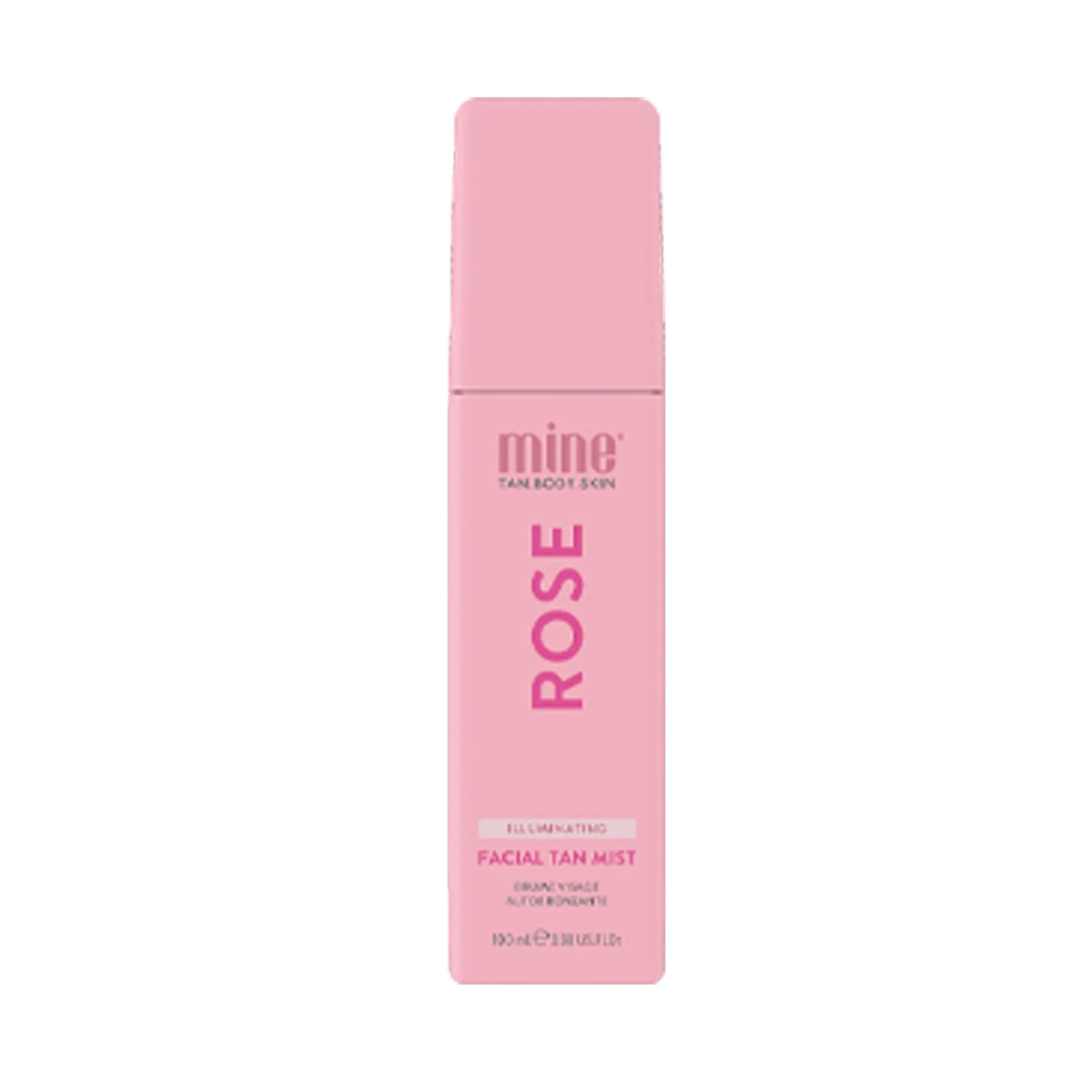 Minetan Illuminating Rose Water Facial Tan Mist 3.38 oz
