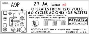 MOTOROLA-A9P