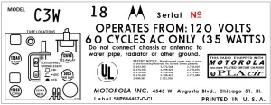 MOTOROLA-C3W