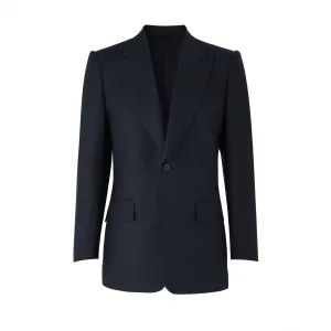 Navy Linen Suit