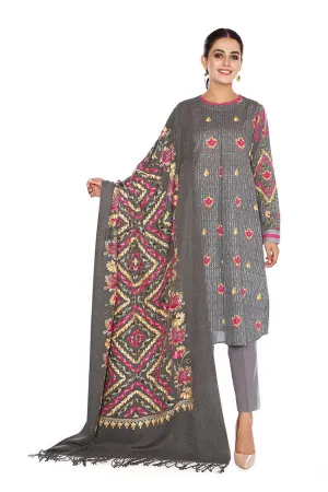 Nishat Linen Winter/Embroidered Khaddar