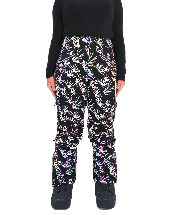 Nobody's Princess Zali Women's Snow Pant Short - Iridescent