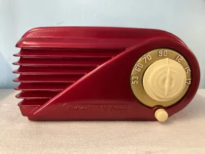 Northern Electric 5508 “Bullet” Tube Radio With Bluetooth & FM Options