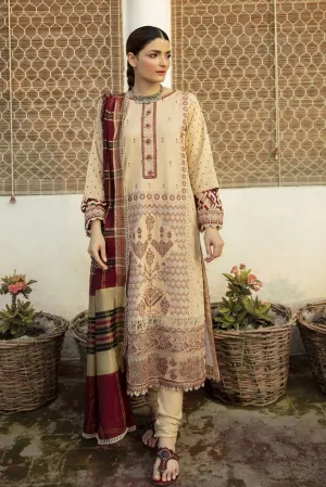 NW-06 | Qalamkar Qline Linen Winter Collection 2021 | Unstitched Embroidered Organza Suits