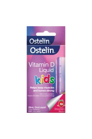 OSTELIN Vitamin D Liquid Kids 200IU 20ml