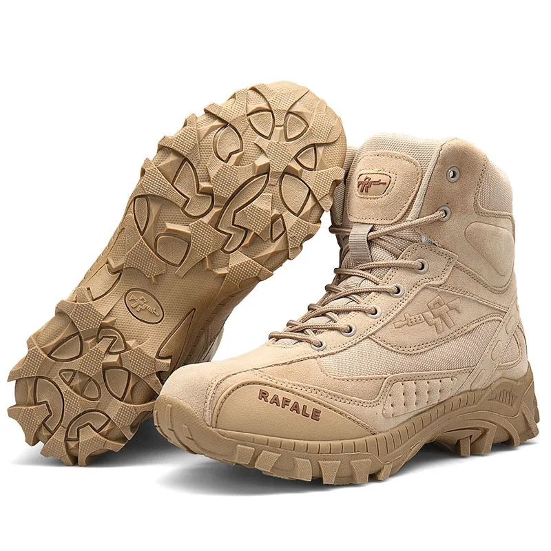 Outdoor Sports Tactical Camping Shoes Men's Boots For Climbing
