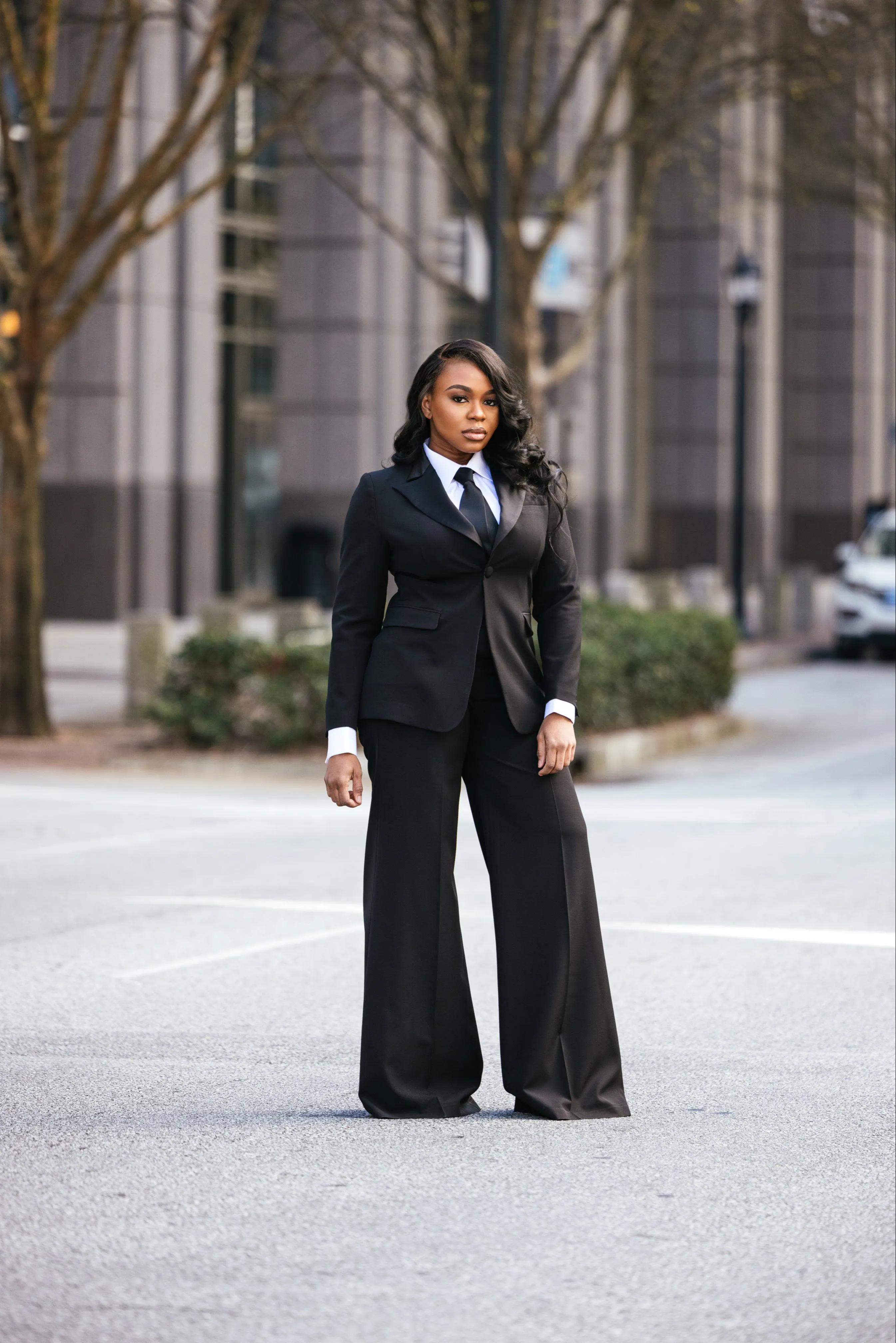 Oyemwen Business in the front, Party in the back Power Suit