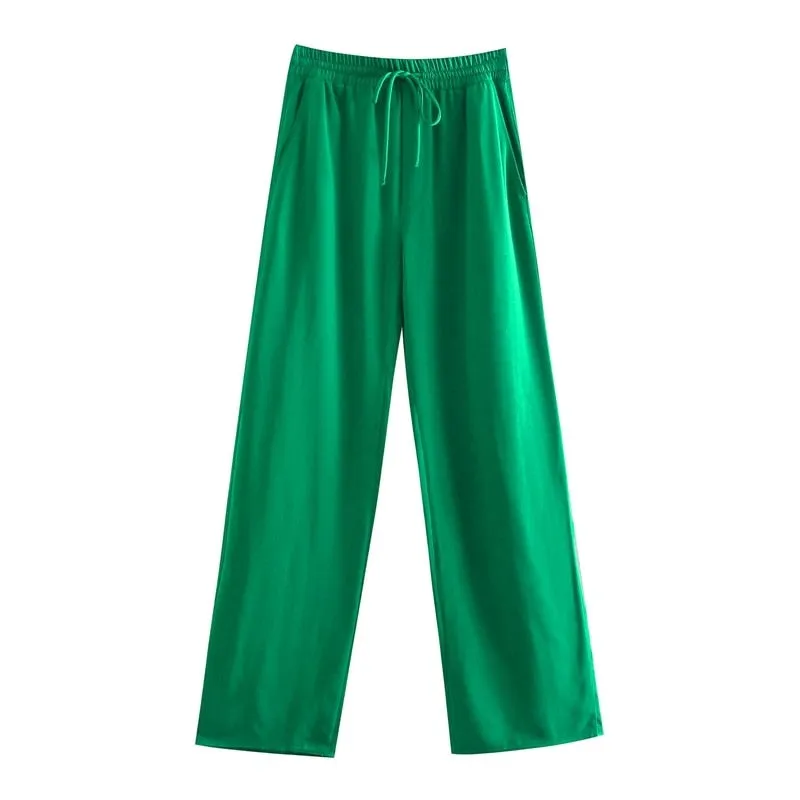 Pantalon femme large vintage