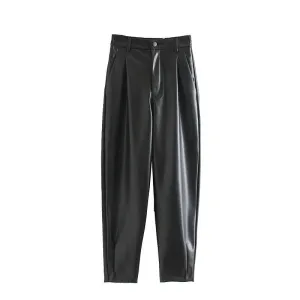 Pantalon femme noir vintage