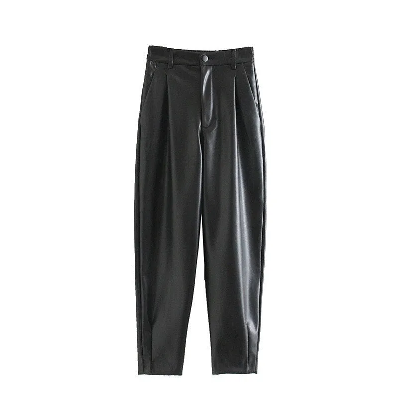 Pantalon femme noir vintage