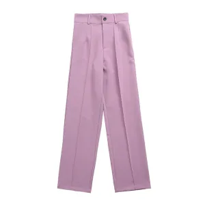 Pantalon Femme Vintage Grande Taille