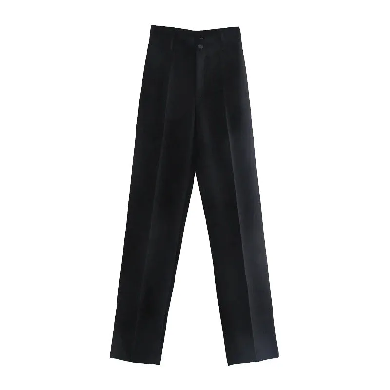 Pantalon Femme Vintage Grande Taille