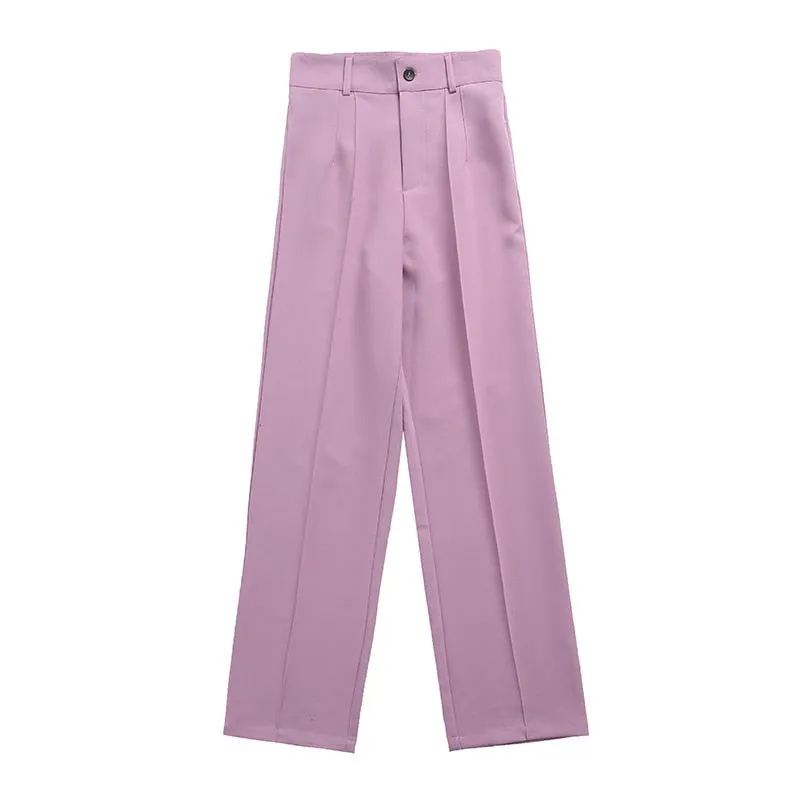 Pantalon Femme Vintage Grande Taille
