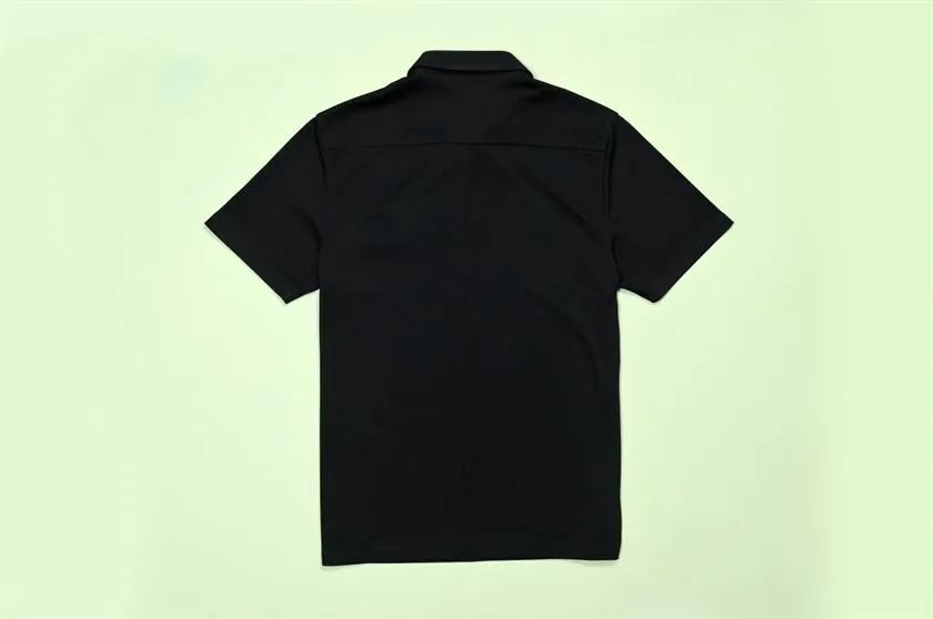 Perona   I   Mens-Thirts & Polos -Thirt-Daniel-Pma-Fv21-3002-Black  AS7550