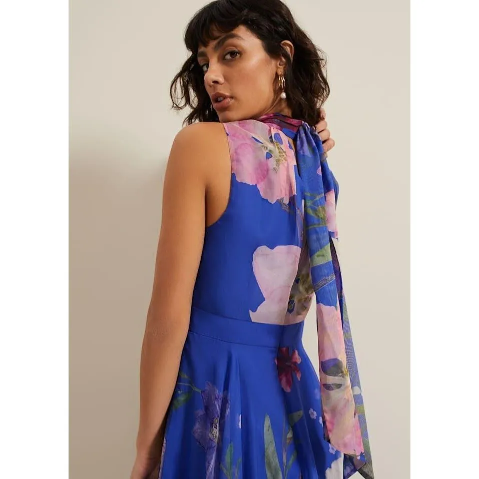 Phase Eight Lucinda Print Dress - Multi Coloured