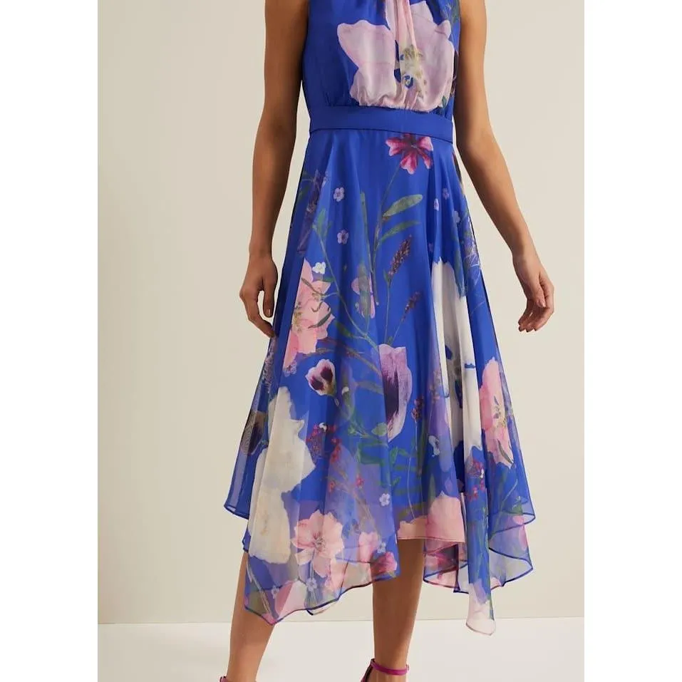 Phase Eight Lucinda Print Dress - Multi Coloured