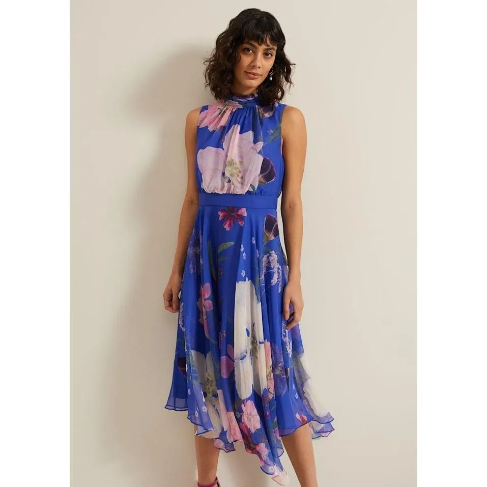 Phase Eight Lucinda Print Dress - Multi Coloured