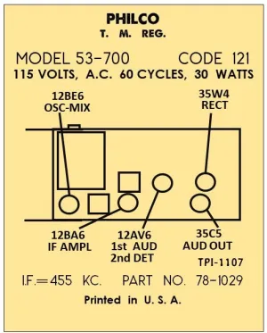 PHILCO-53-700