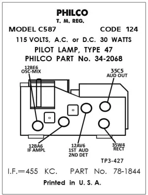 PHILCO-C587