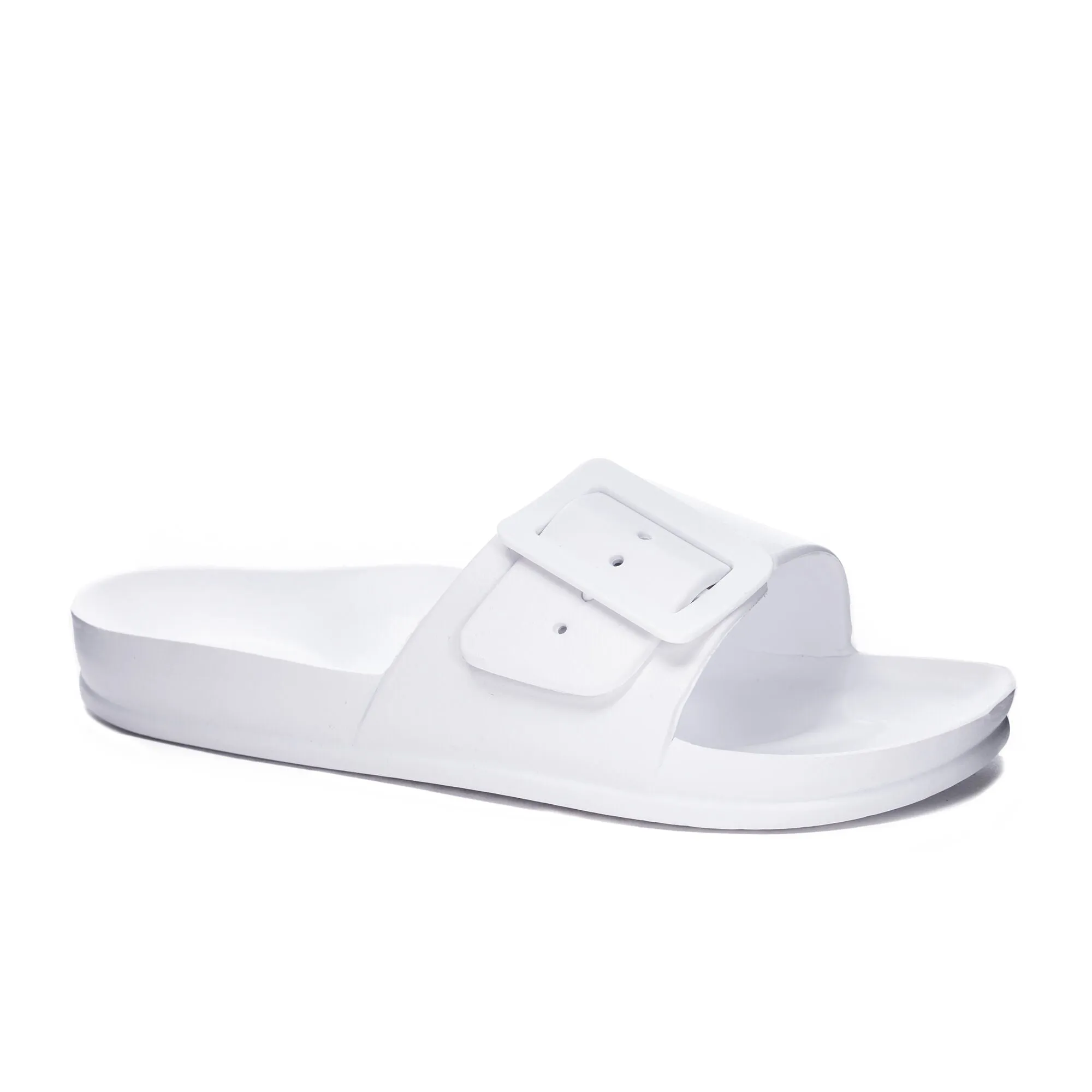PLAYFUL SANDAL WHITE -  BY CHINESE LAUNDRY