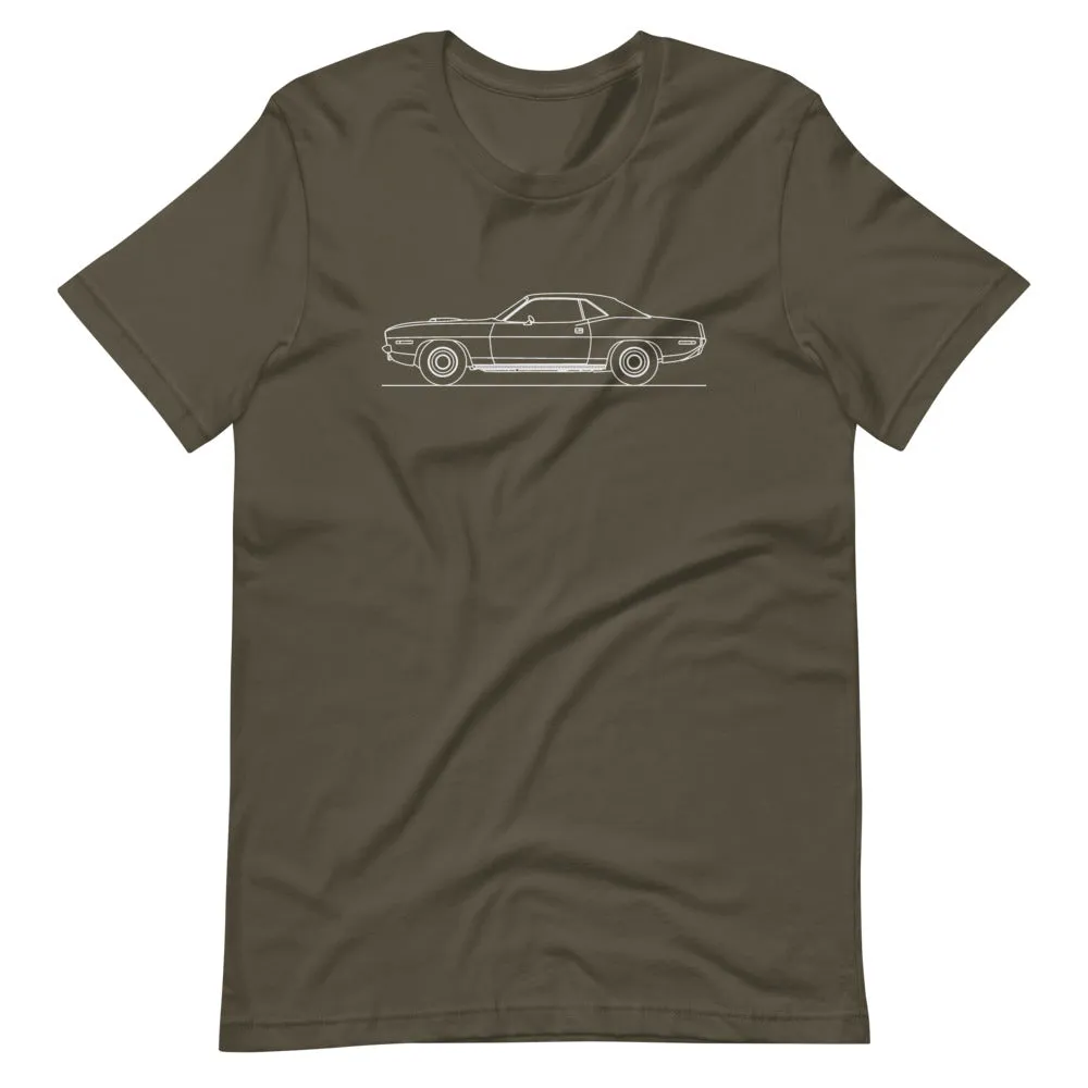 Plymouth Barracuda 2nd Gen Outline T-shirt