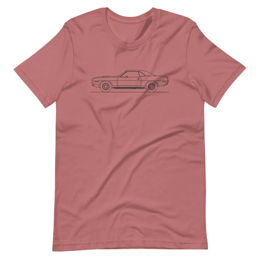 Plymouth Barracuda 2nd Gen Outline T-shirt