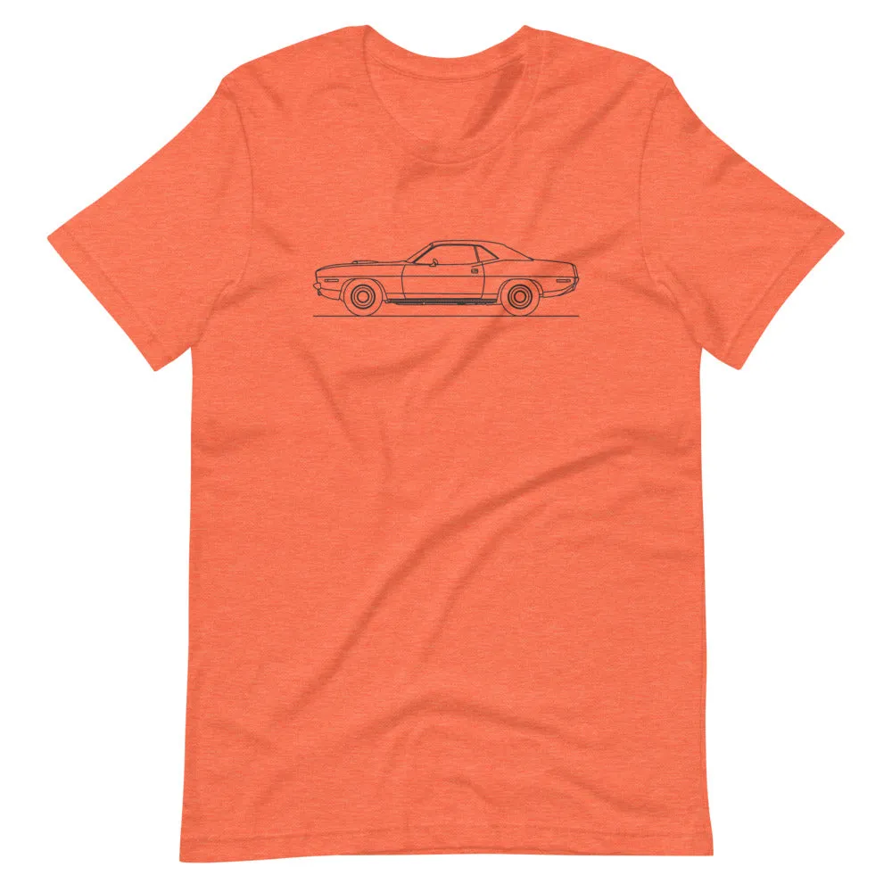 Plymouth Barracuda 2nd Gen Outline T-shirt