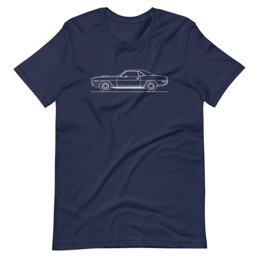 Plymouth Barracuda 2nd Gen Outline T-shirt