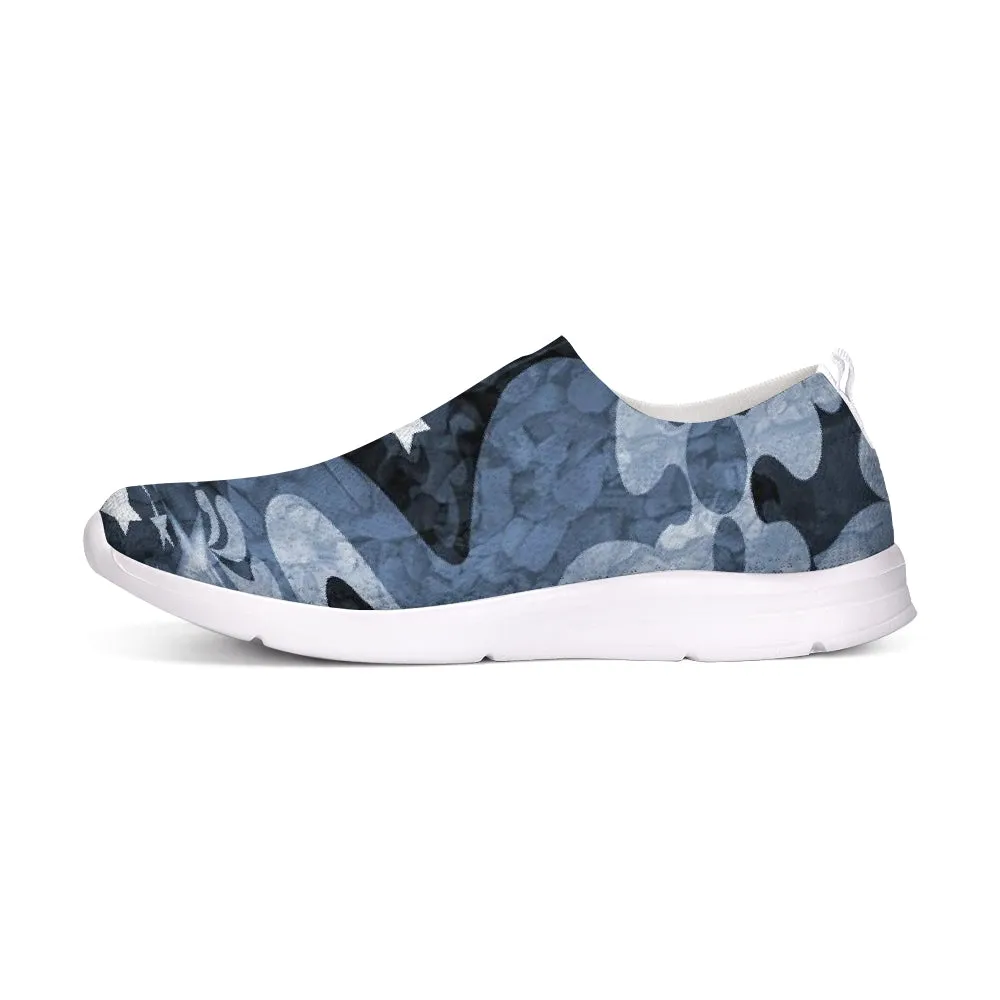 PopArt Blue Flyknit Slip-on Shoe
