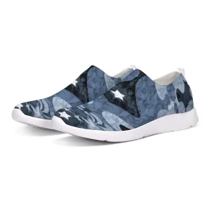 PopArt Blue Flyknit Slip-on Shoe