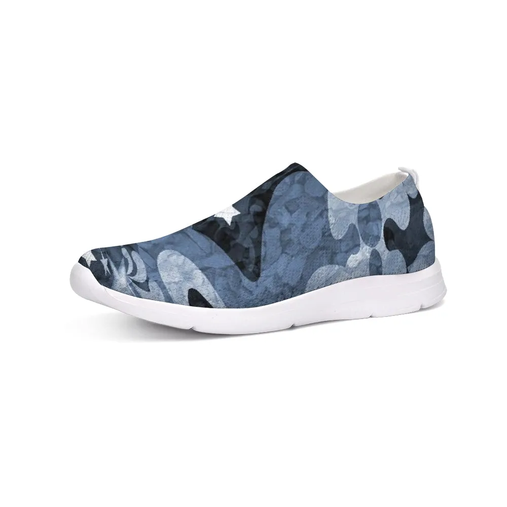 PopArt Blue Flyknit Slip-on Shoe