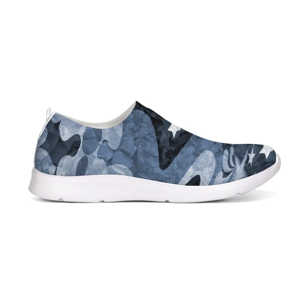 PopArt Blue Flyknit Slip-on Shoe