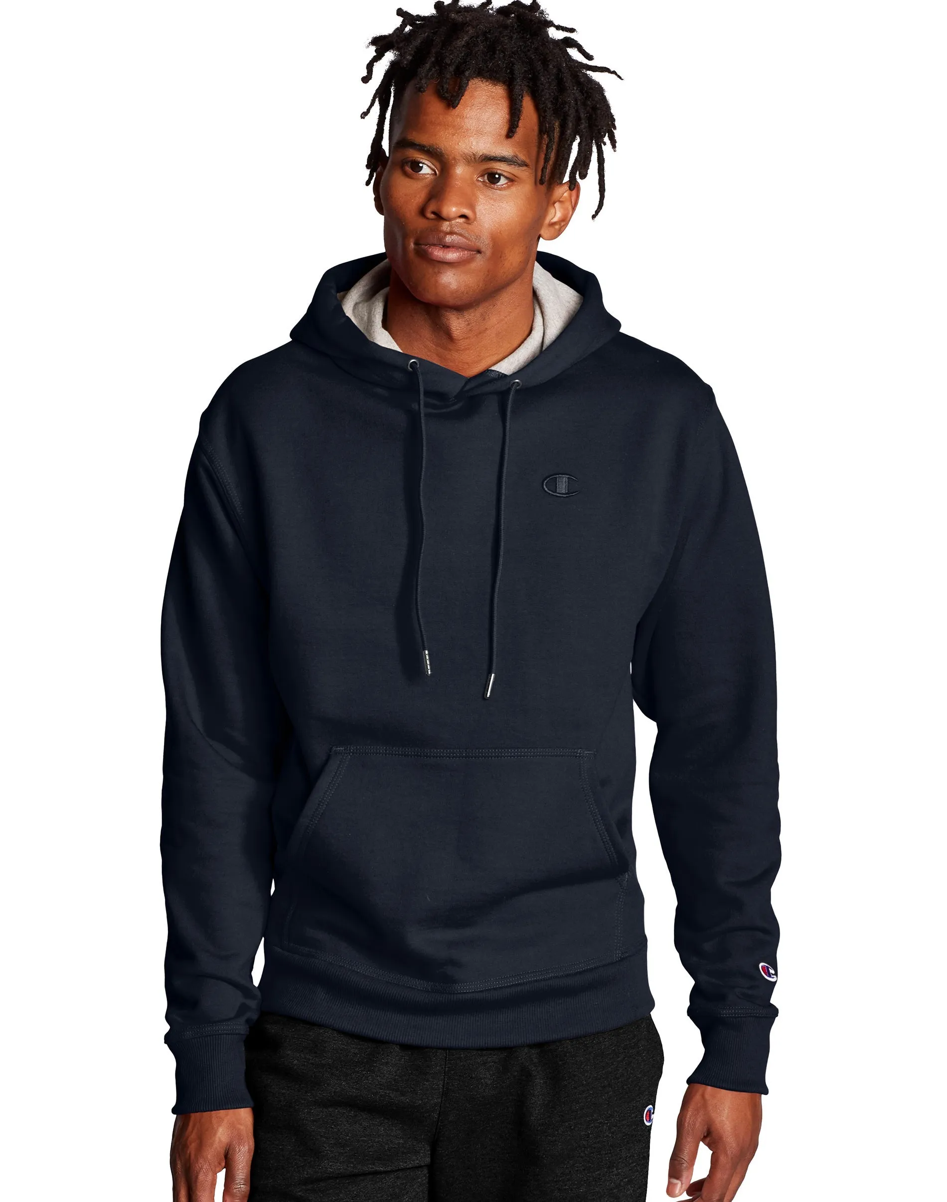POWERBLEND FLEECE HOODIE - C LOGO