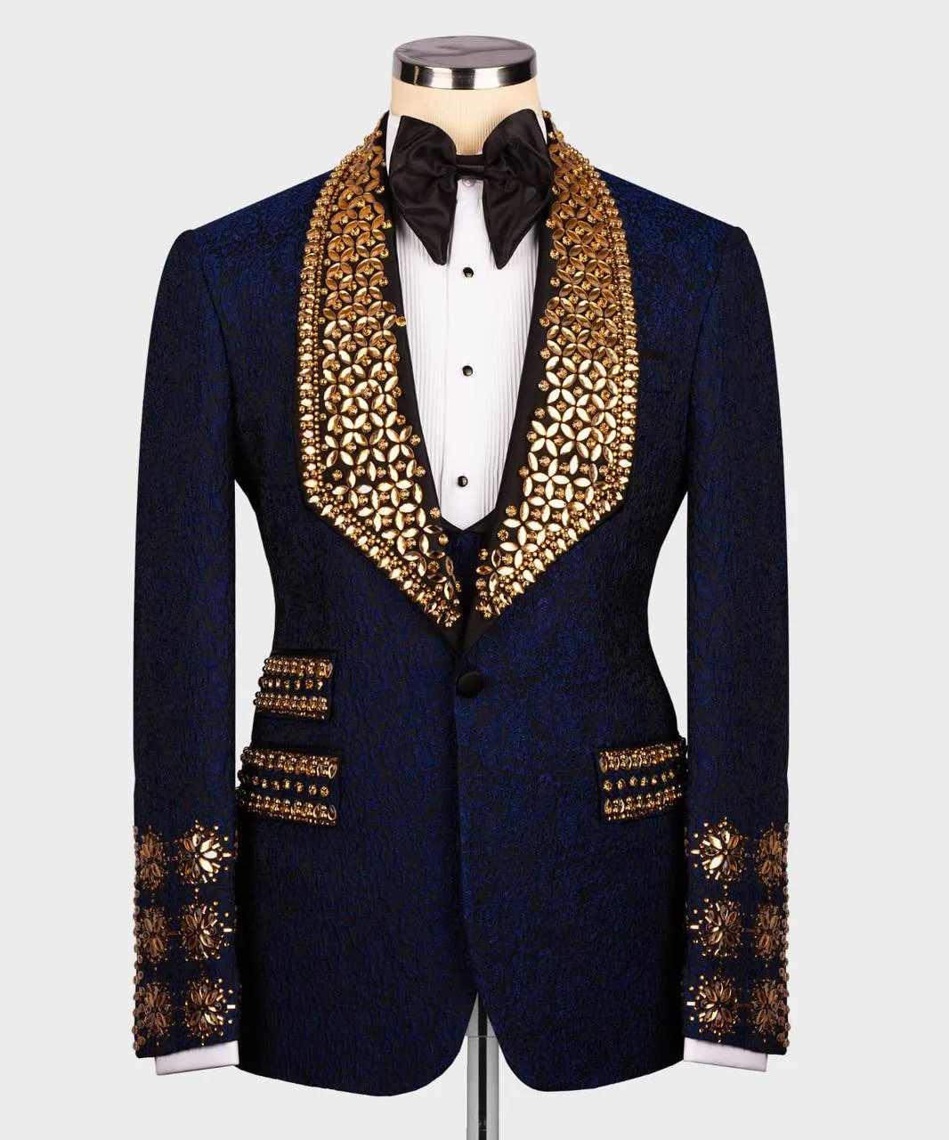 Premium Quality Luxury Three Piece Suit - Preorder/ Layaway Option available