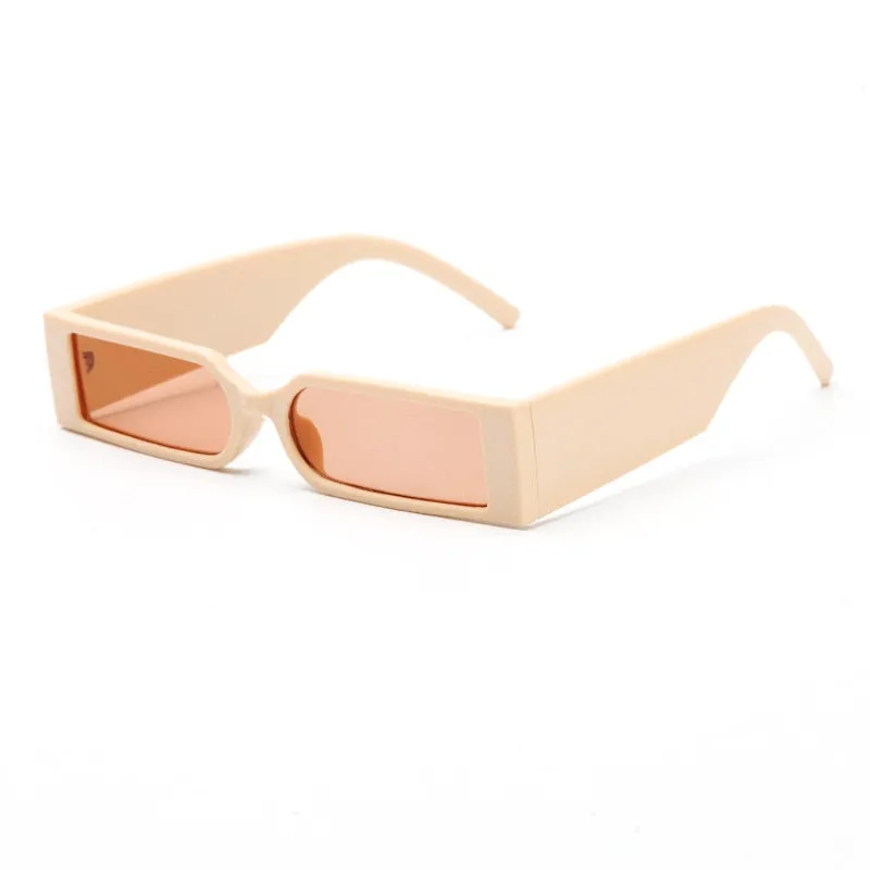 Punk Rectangle Vintage Sunglasses Women Men Retro Sun Glasses Women Steampunk Shades Eyewear Personality UV400
