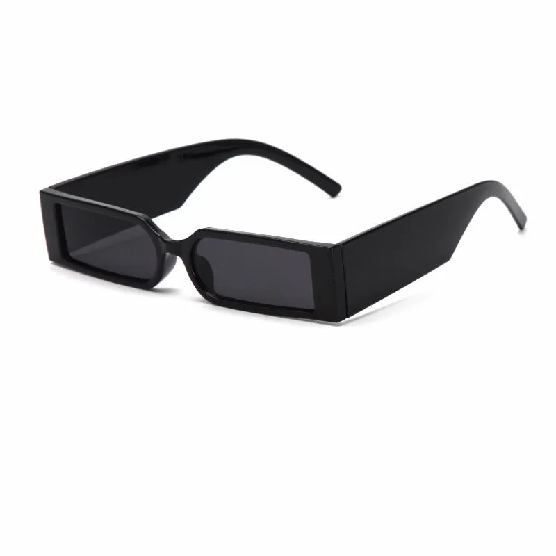 Punk Rectangle Vintage Sunglasses Women Men Retro Sun Glasses Women Steampunk Shades Eyewear Personality UV400