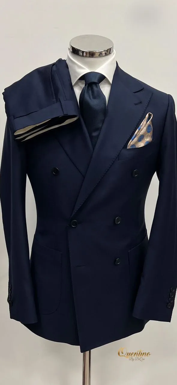 Quentino Gilded Blue Suit