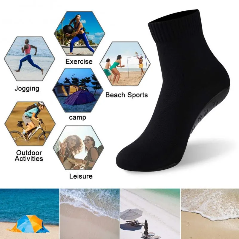 Randy Sun - Quick Dry Non-Slip Beach Socks (Black Edition)