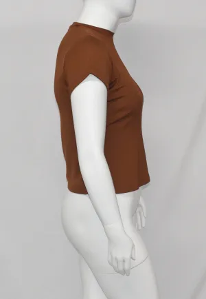 Rapheeze Presents 4-way super stretch T-tops - Gingerbread color