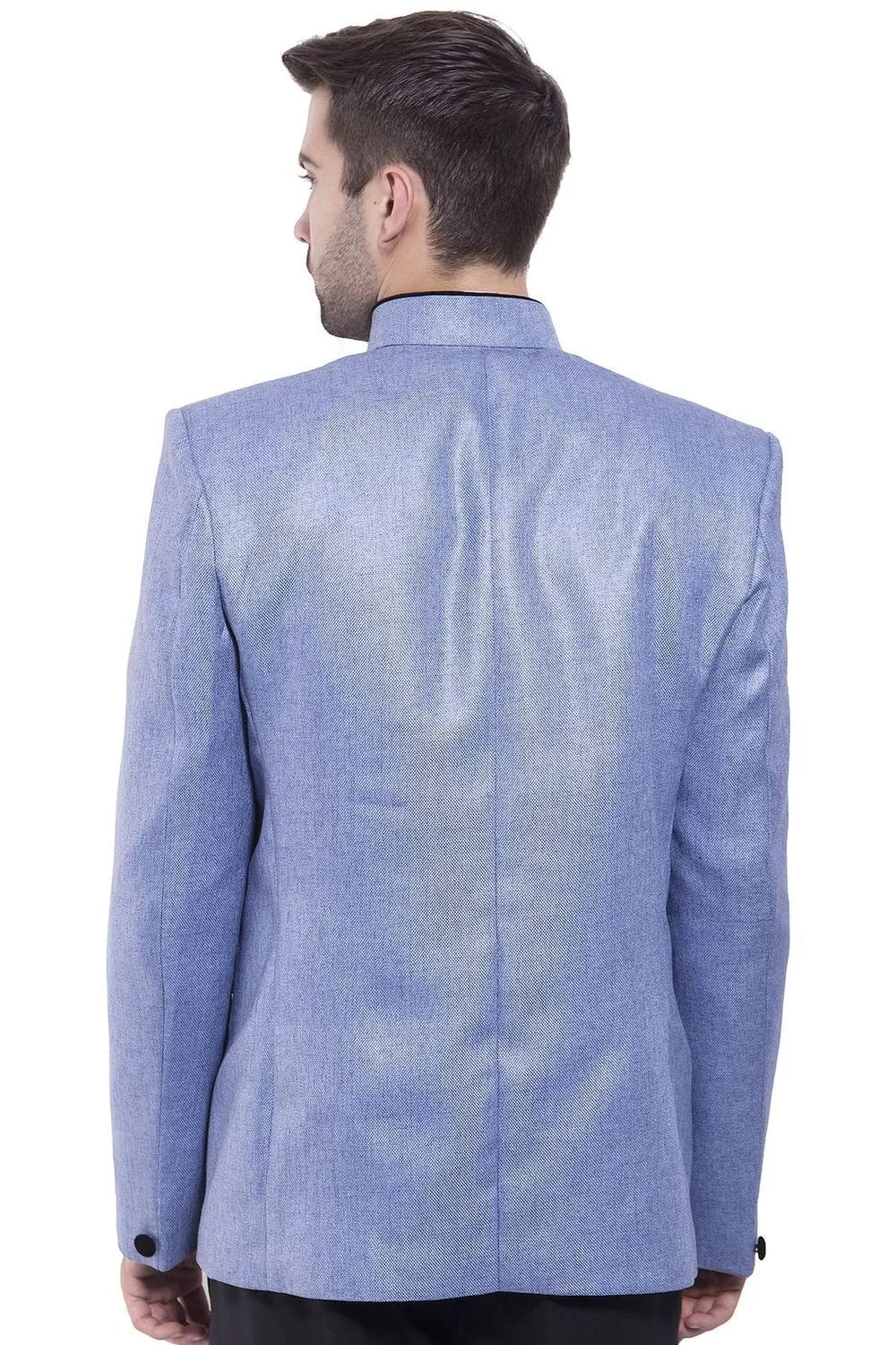 Rayon Blue Bandhgala